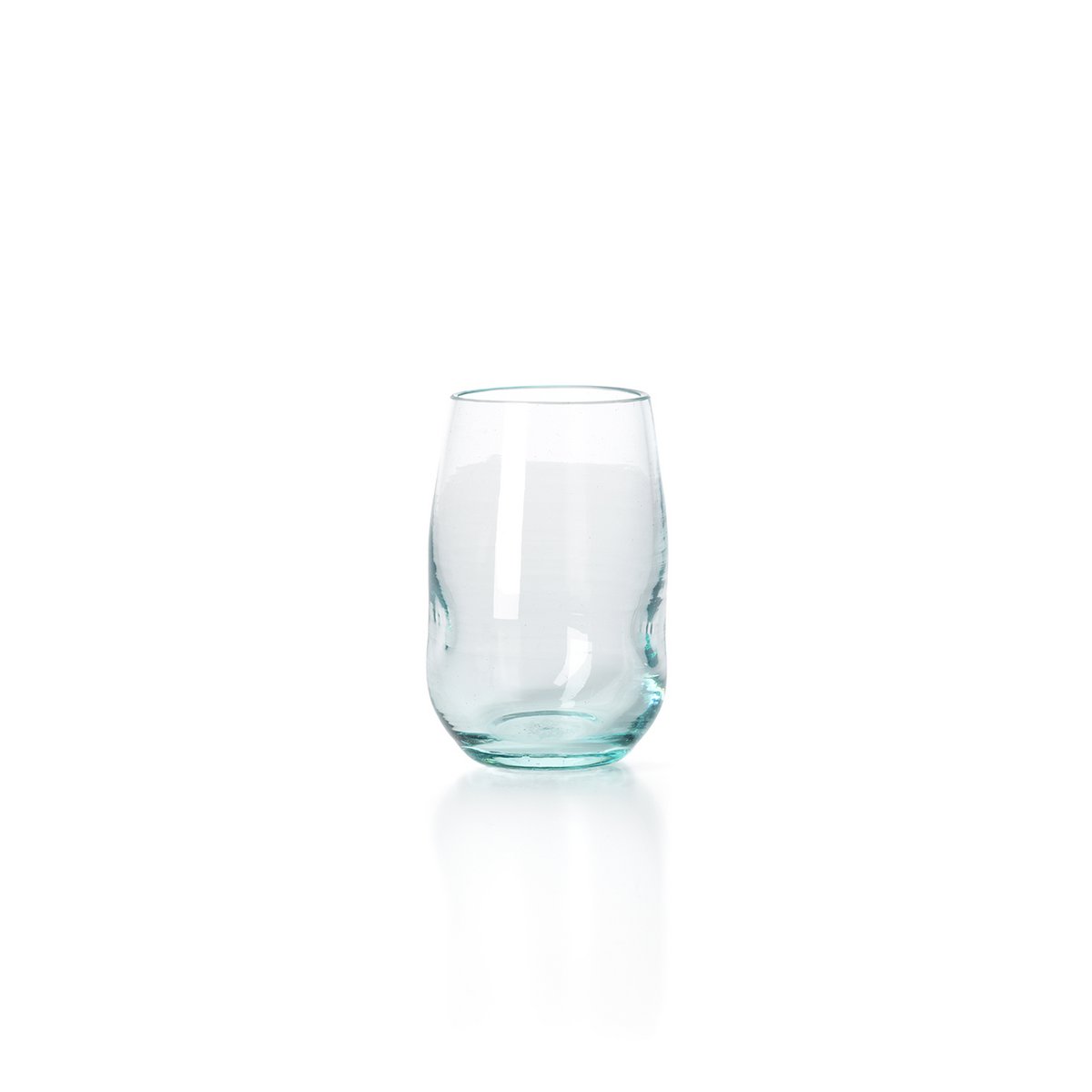 Glazen waterglas Waterglas blauw