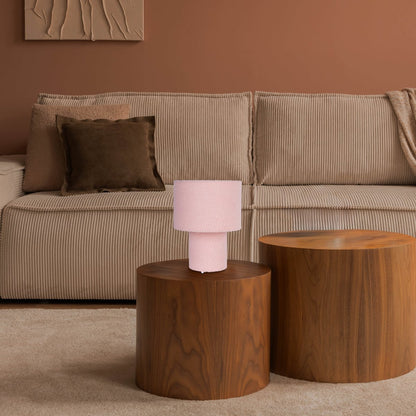 Tafellamp Fluffy Roze - 31 cm (E27)