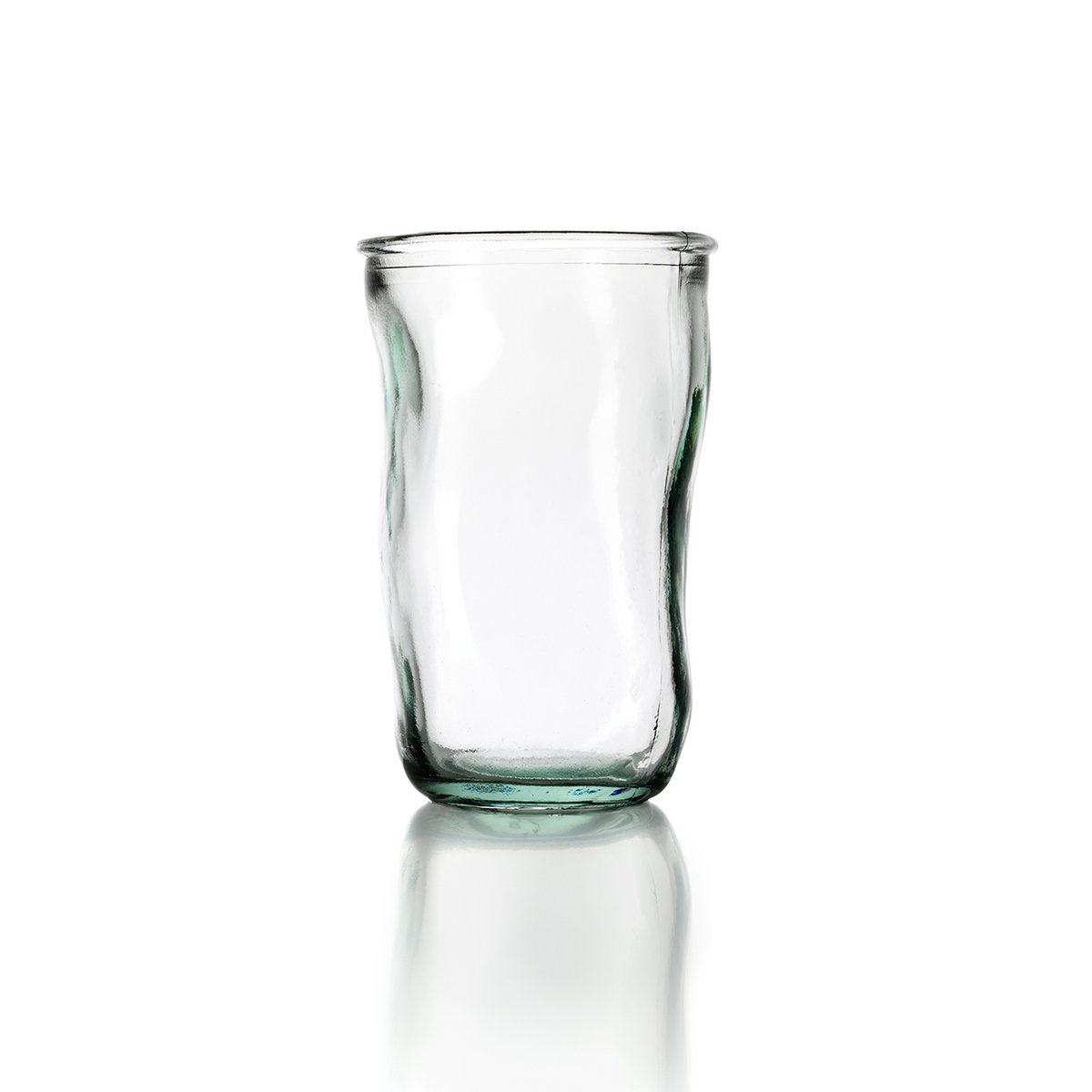 Glazen beker Yin blauw