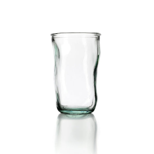 Glazen beker Yin blauw