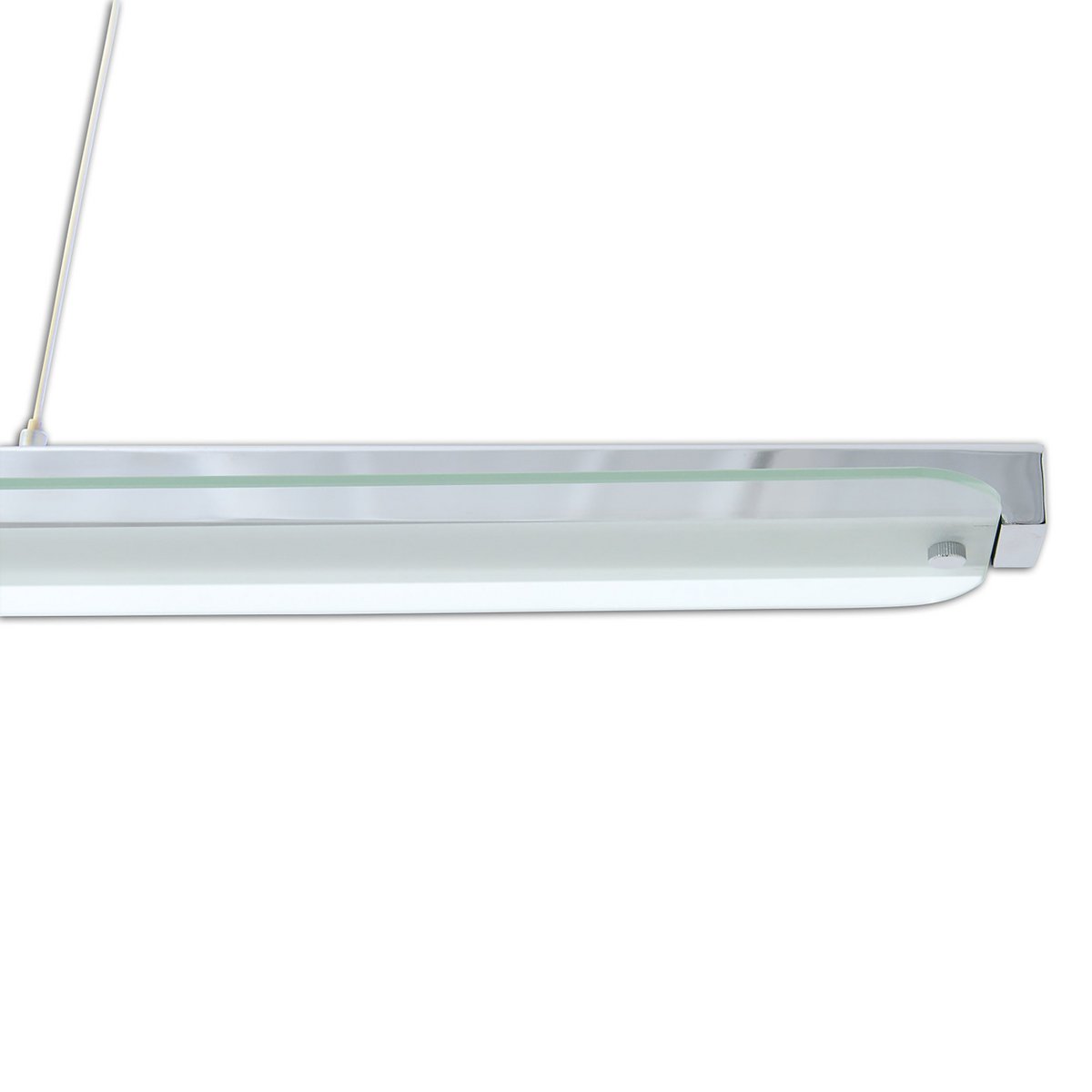 LED hanglamp "balk" in totaal 18W, 100 cm lang, met stevig ingebouwde LED's, dimbaar, kleurtemperatuur verstelbaar, voor eetkamer en kantoor - OutHome