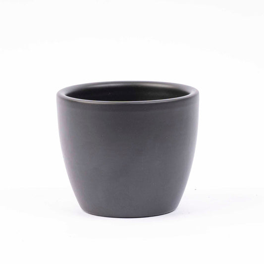 Pot Boule antraciet mat