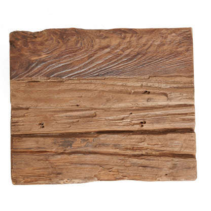 Teakhouten kruk Yoke naturel - S