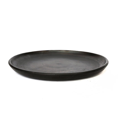 Terracotta bord Burned classic zwart - 30 cm