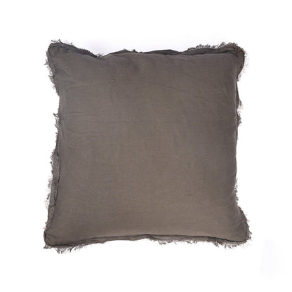 Kussenhoes Smoky vibe grijs - 50 cm