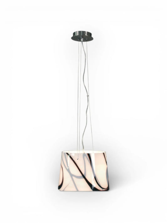 Glazen Hanglamp Mengsel Wit - Ø 29 cm (E27)