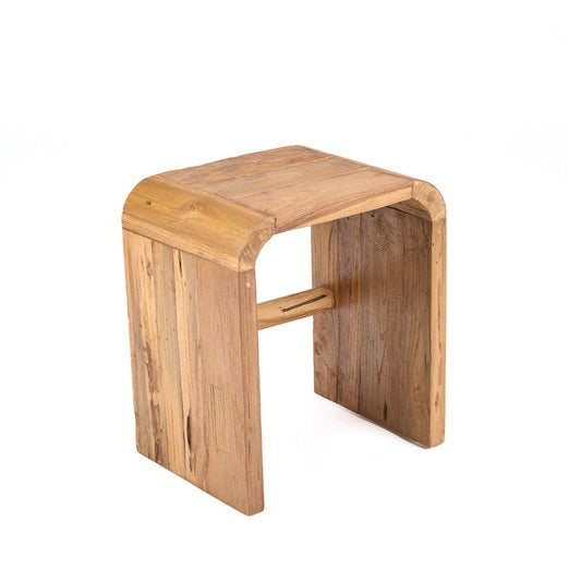 Teakhouten bijzettafel Arc naturel