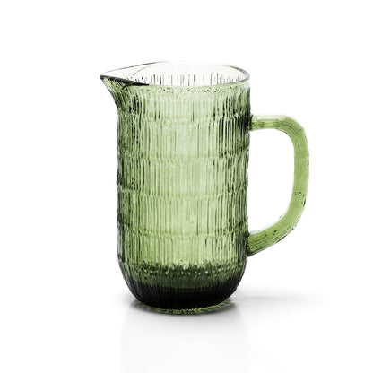 Glazen kan Moss ripple groen