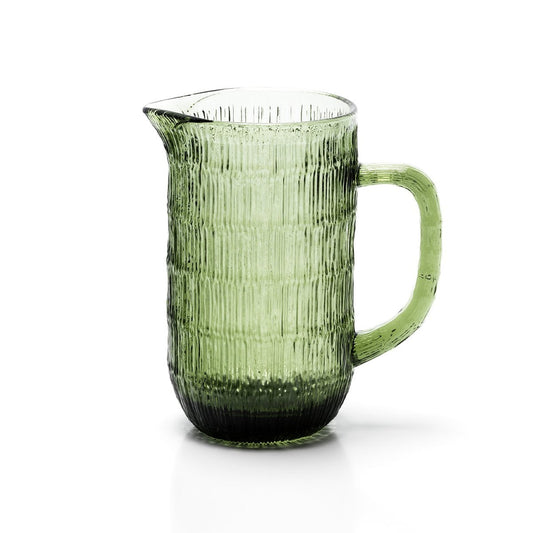 Glazen kan Moss ripple groen