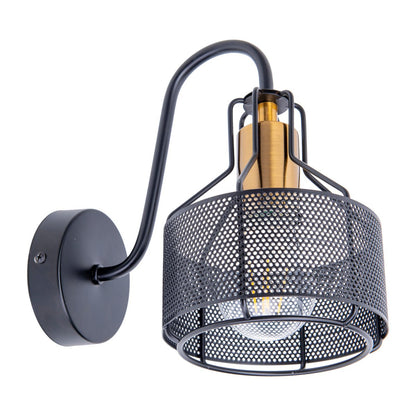 Wandspot Foro Metaal Zwart (E27)