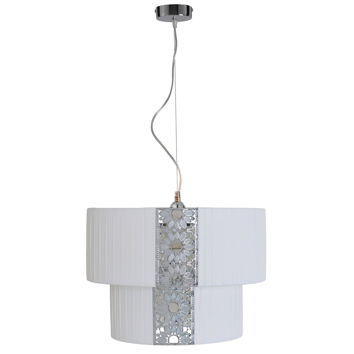 Hanglamp Pori Wit - Ø 30 cm (E27)