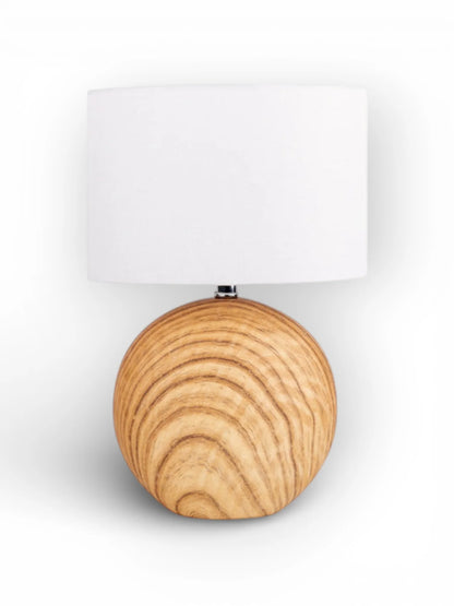 Keramische Tafellamp Woody Naturel (E14)