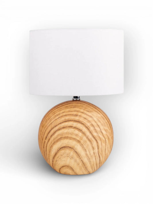 Keramische Tafellamp Woody Naturel (E14)