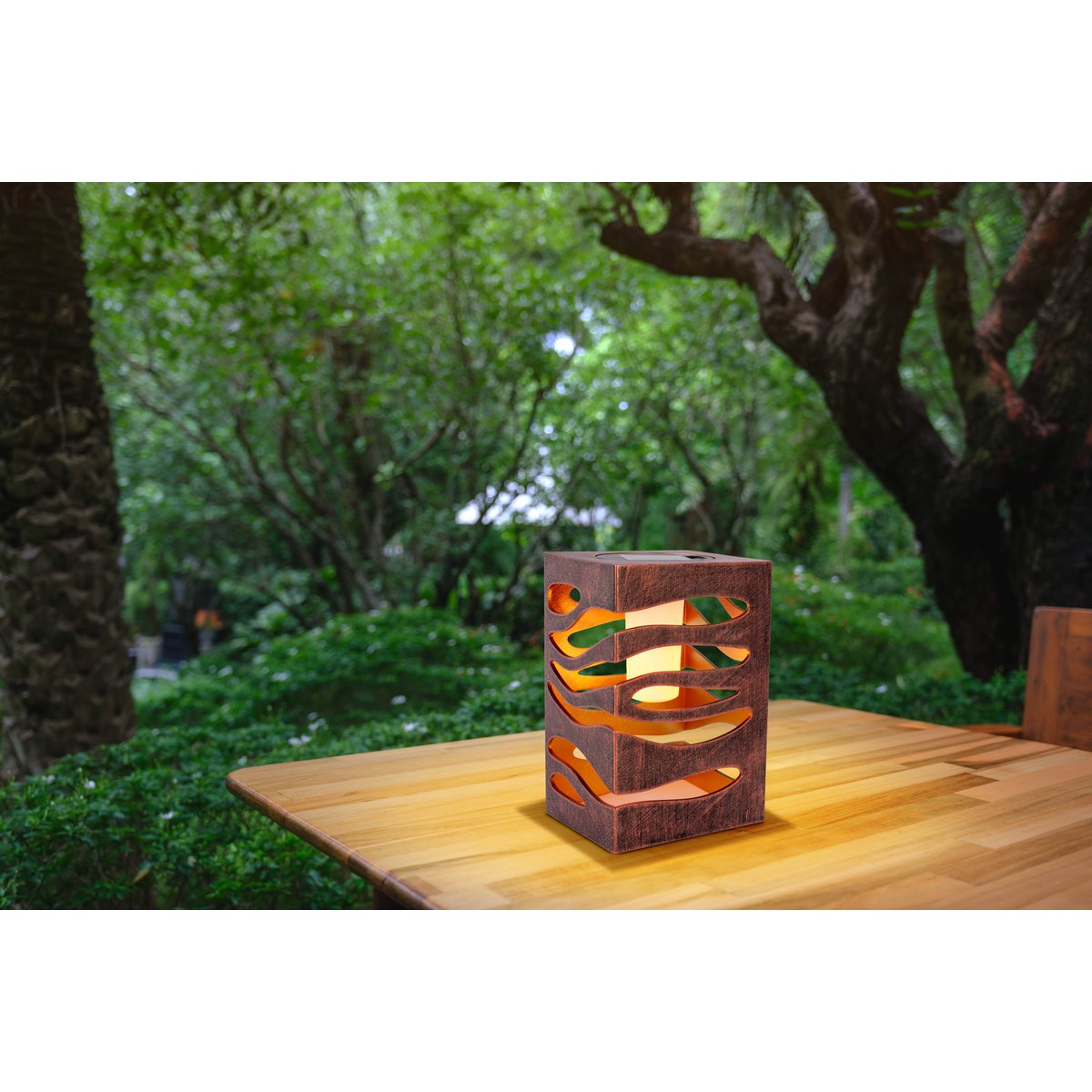 LED Solar Deco Hilda Goud - 20 cm