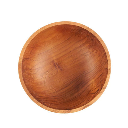 Houten snackkom Frietjes naturel
