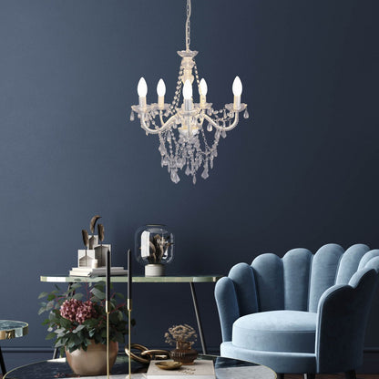 LED-kaarslampen (6-delig) - E14, 4W, Opaalglas