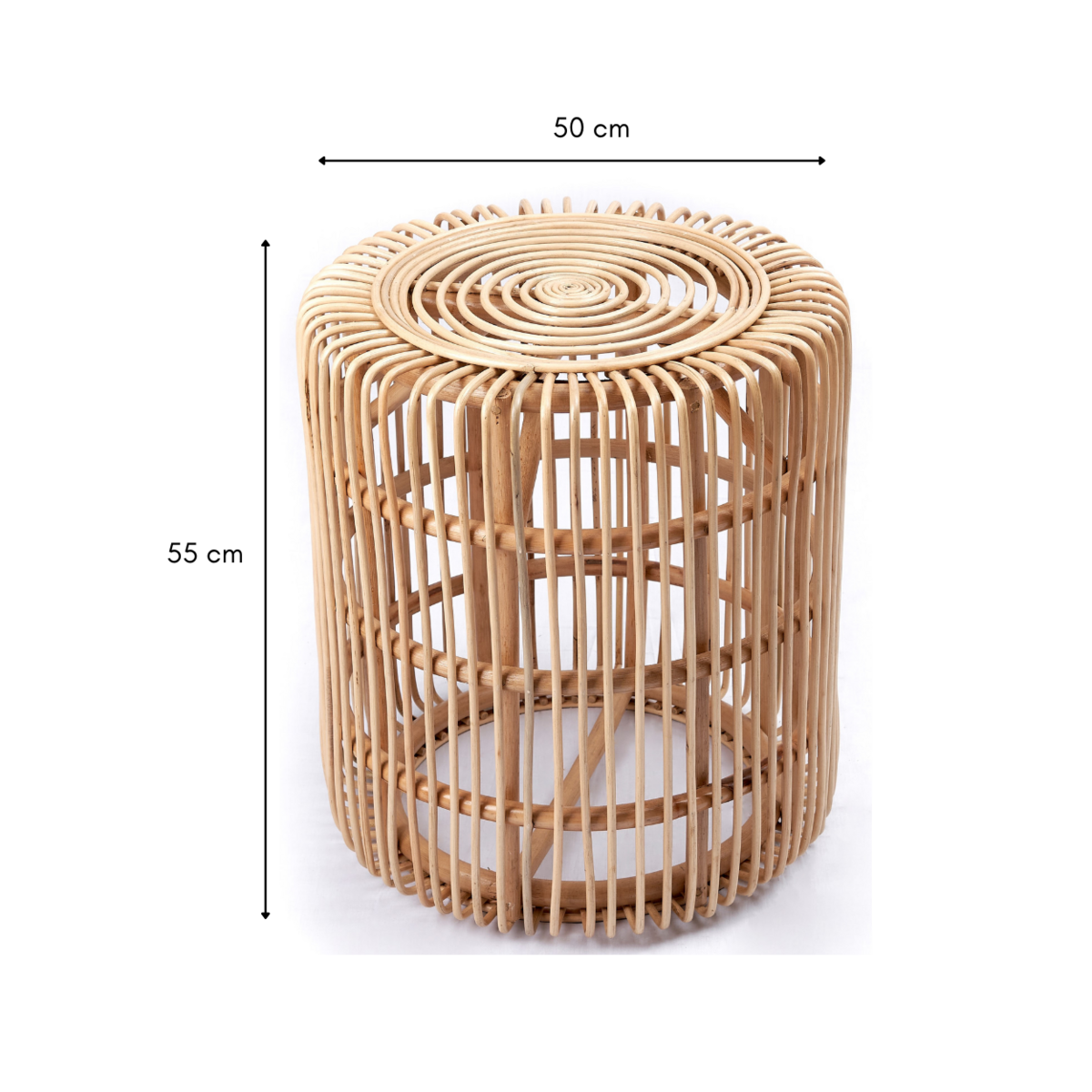 Bijzettafel Rotan Alamaya