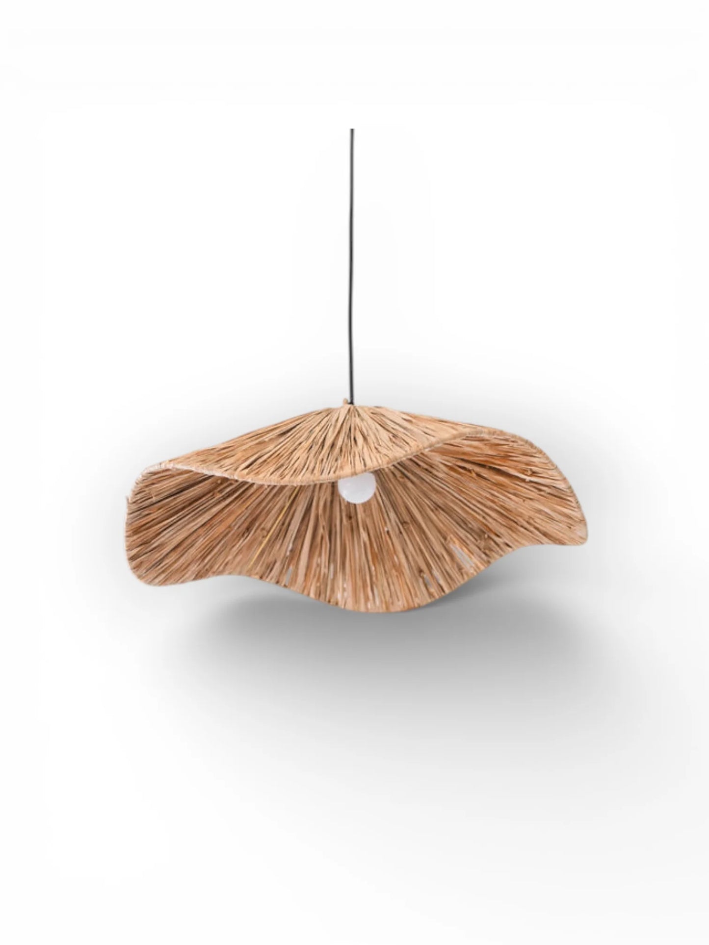 Plafondlamp Tampah Raffia - Ø 53 cm