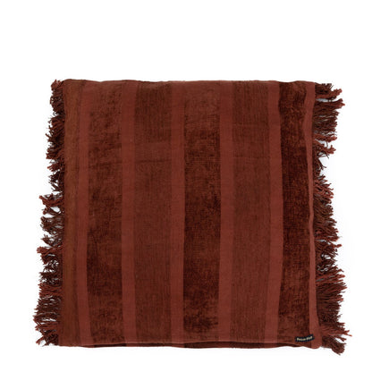 Fluwelen kussenhoes Oh my gee bordeaux - 60 cm