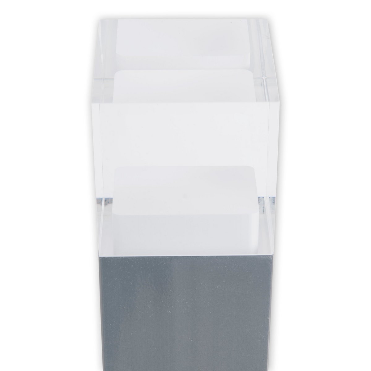 LED Buitenlamp Sokkel Leah Staal