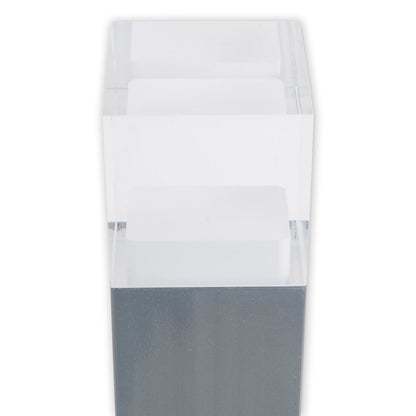 LED Buitenlamp Sokkel Leah Staal