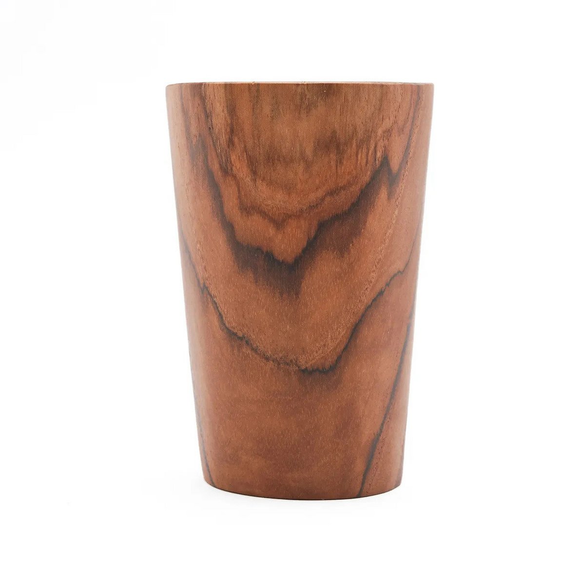 Teak beker Root cup bruin