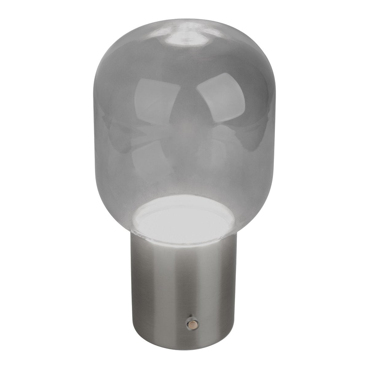 Snoerloze Tafellamp Albero Chroom/Glas - 25 cm (Touch)