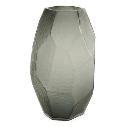 Glazen vaas Stone smoke rookgrijs Groot