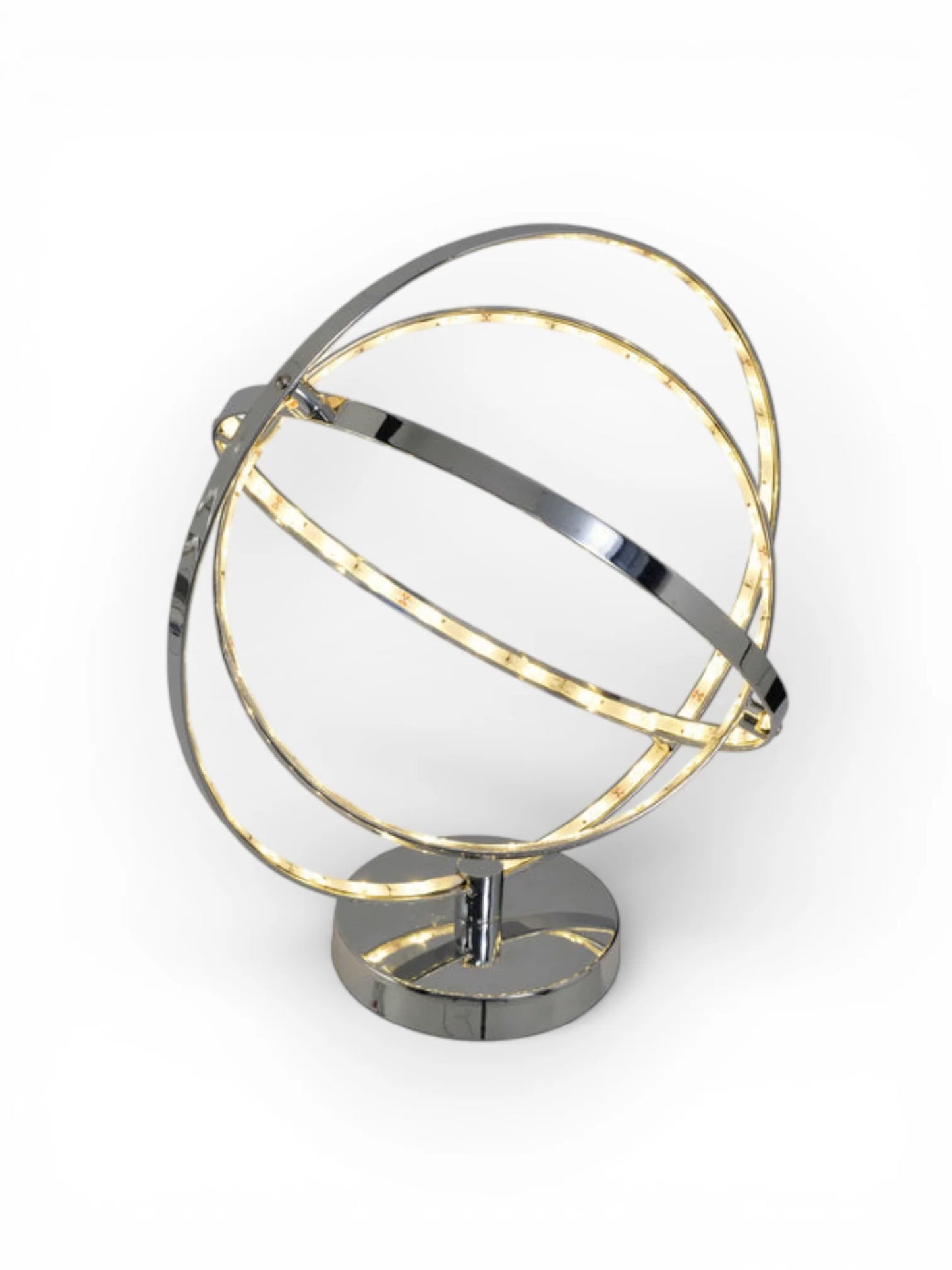 LED Tafellamp Chroom - 39 cm