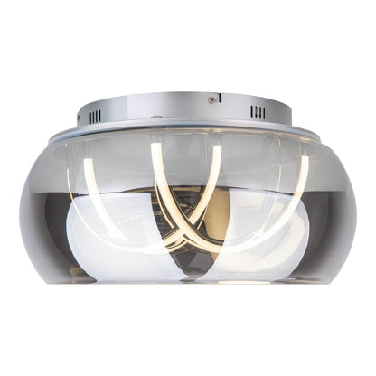 LED Plafondlamp Malou Rookglas - Ø 45 cm