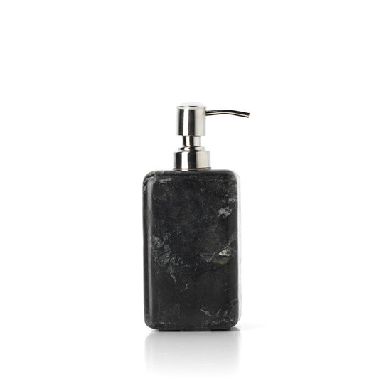 Marmeren zeepdispenser Marine zwart