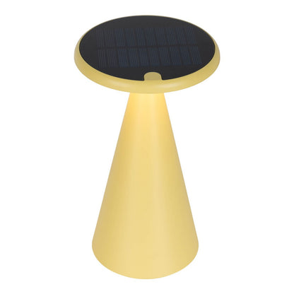 Solar Tafellamp Palu Geel - 20 cm (Binnen/Buiten)
