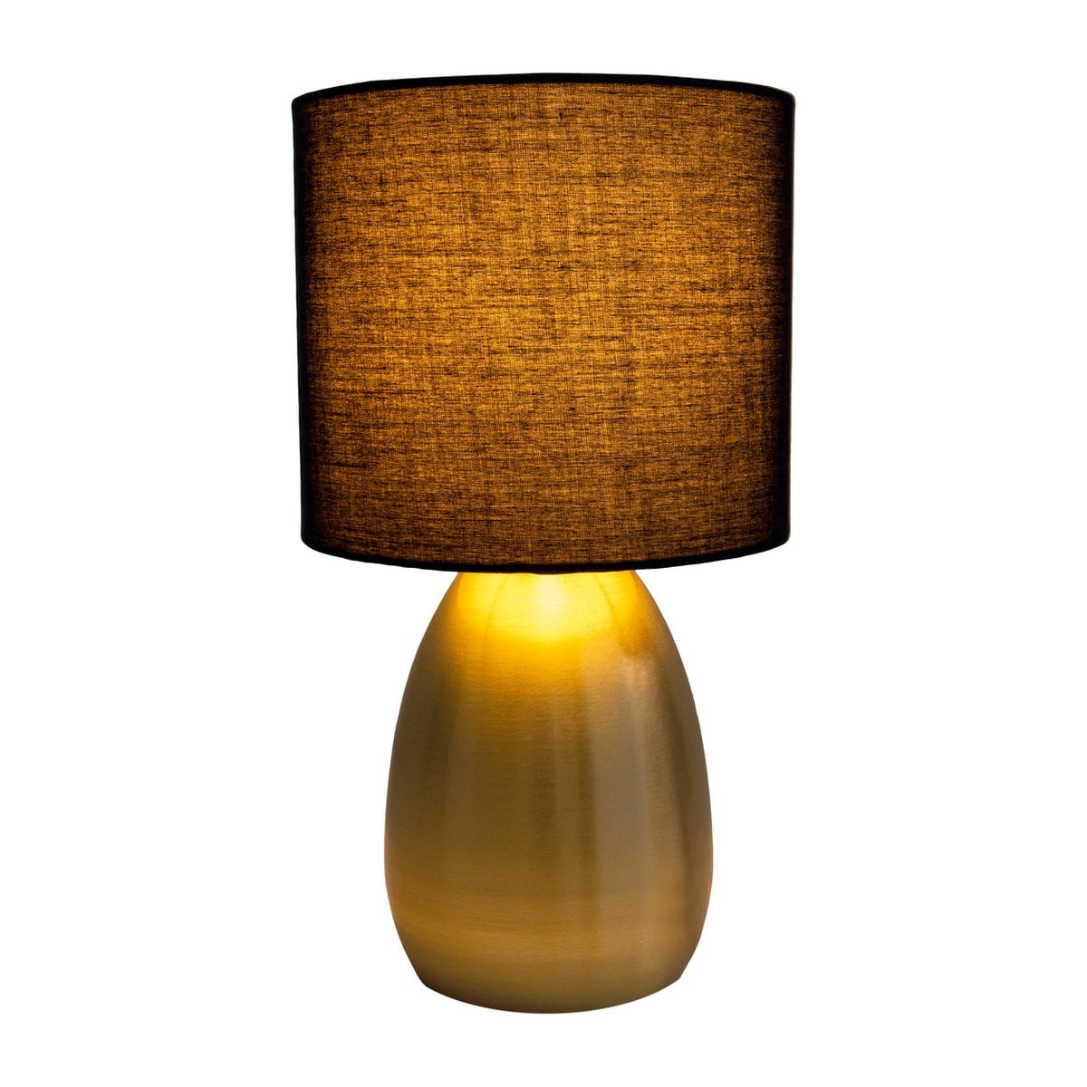 Tafellamp Aurum Goud/Zwart - 33 cm (E14)