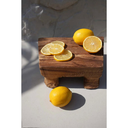 Teakhout dienblad Lekkere naturel