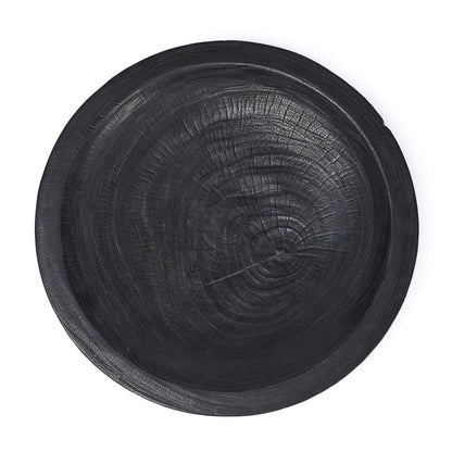 Houten bord Bowlzilla zwart XL