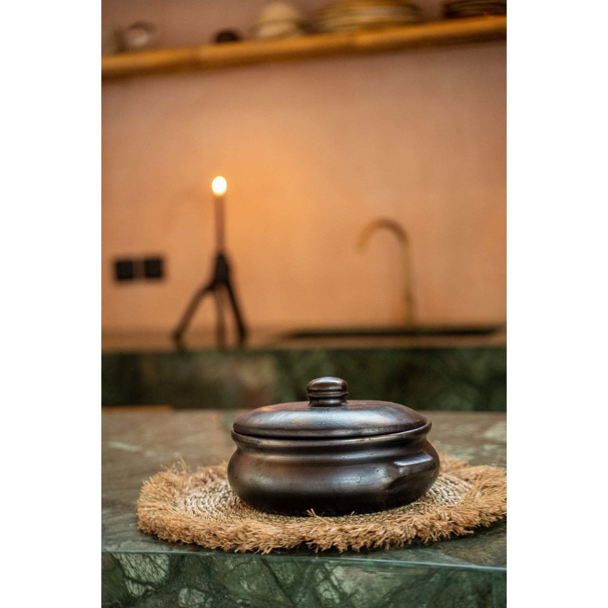 Raffia placemat Seagrass naturel