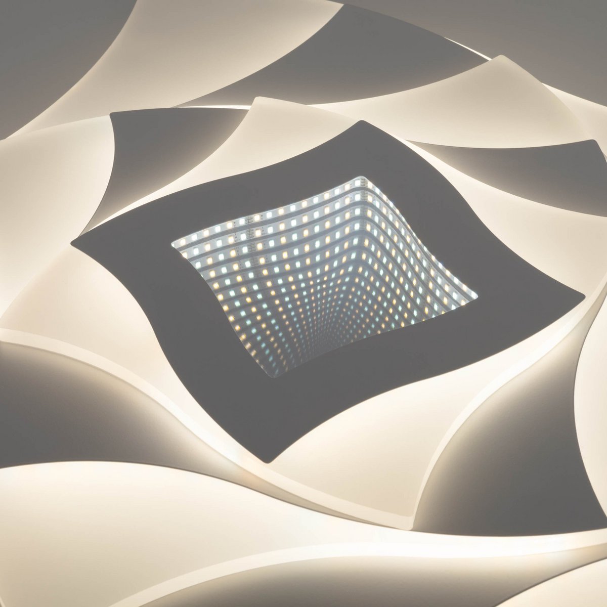 LED Plafondlamp Liora 3D Effect - Ø 48 cm (Afstandsbediening)