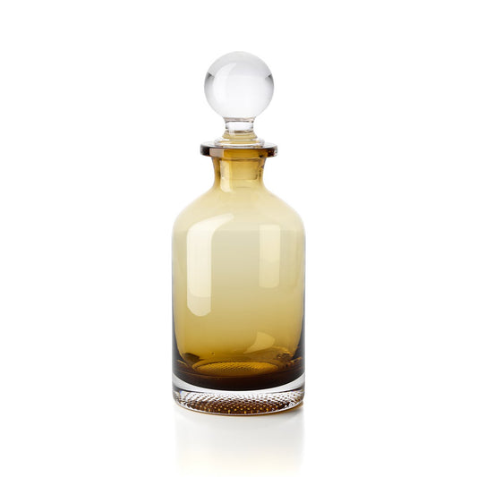 Glazen karaf Dot amber