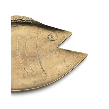 Gouden serveerschaal Dori goud