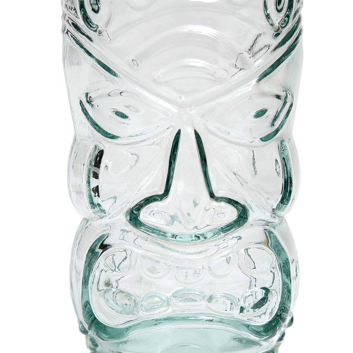 Glazen tiki glas Tikiglas blauw