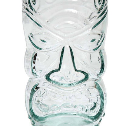 Glazen tiki glas Tikiglas blauw