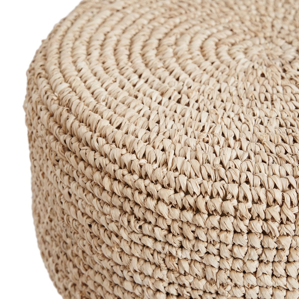 Raffia barkruk naturel
