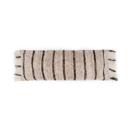 Katoenen kussenhoes Boheems wit - 35x100