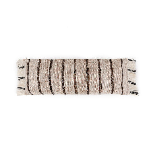 Katoenen kussenhoes Boheems wit - 35x100