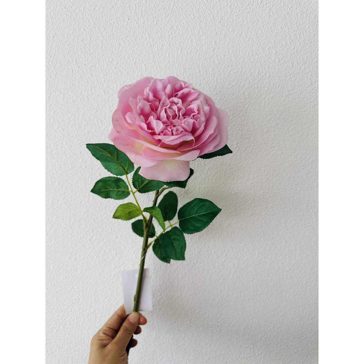 Kunstbloemen Hand touch paars - 65 cm