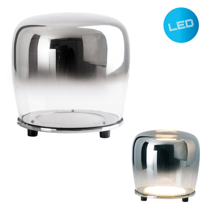 LED Tafellamp Smoky - Ø 18 cm