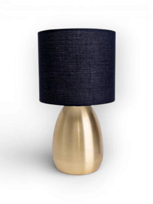 Tafellamp Aurum Goud/Zwart - 33 cm (E14)