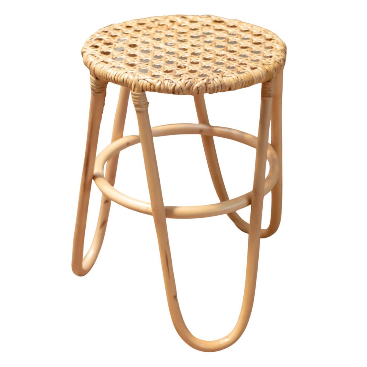 Kruk Rotan Kolaka Naturel - Ø 35 cm