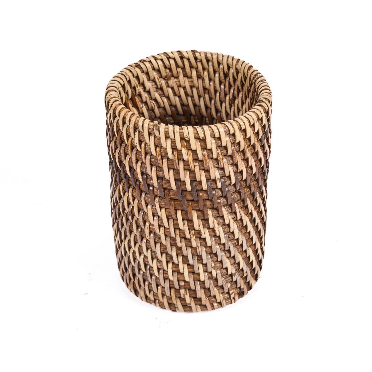 Rotan tandenborstelhouder natuurlijk bruin
