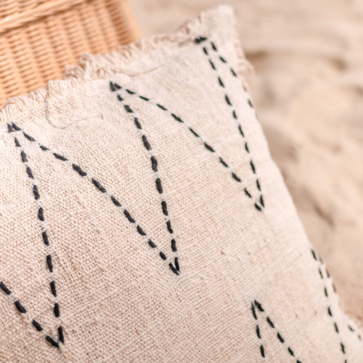 Kussenhoes Pitu Katoen Handgeweven - 40x40/50x50